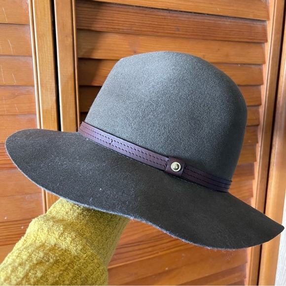 Rag & Bone Wool Fedora With Lea Brand - Picture 2 of 5